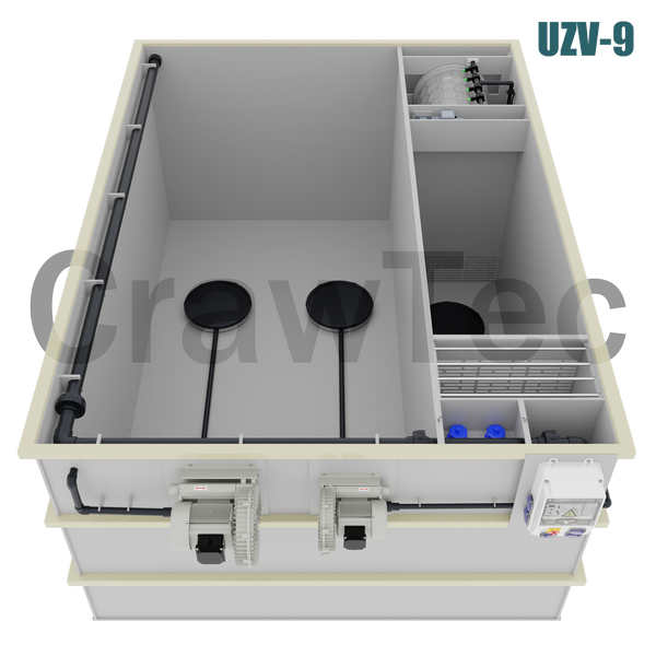 Modul RAS compact cu un volum de 6 m&sup3; UZV-9 foto