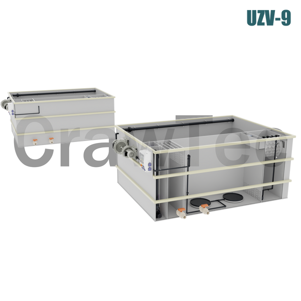 Modul RAS compact cu un volum de 6 m&sup3; UZV-9 foto