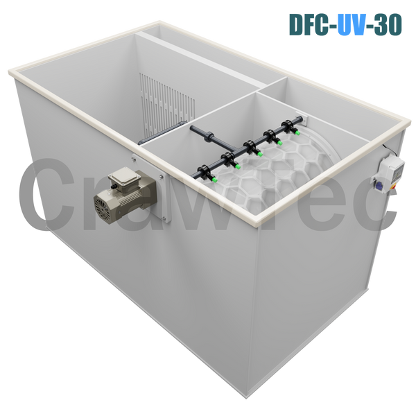 Комбінований барабанний фільтр DFC-UV-30 (30м&sup3;) з УФ DFC-UV-30 фото