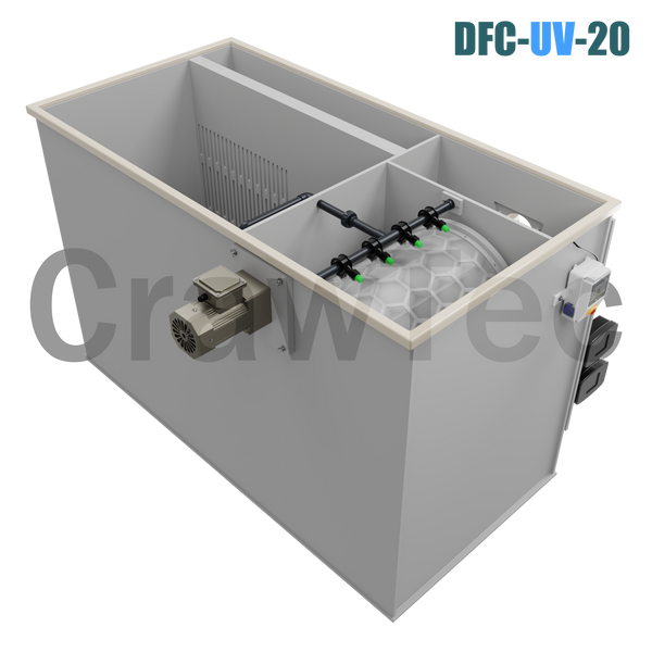 Комбінований барабанний фільтр DFC-UV-20 з УФ DFC-UV-20 фото