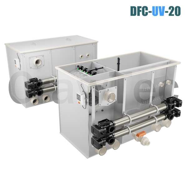Комбінований барабанний фільтр DFC-UV-20 з УФ DFC-UV-20 фото