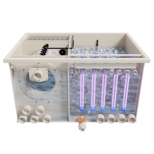 Combined drum filter DFC-UV-50 + UV (50m&sup3;)
