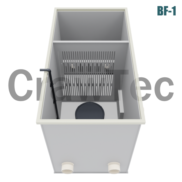 Biologiczny filtr 2-komorowy do RHW - 1 m&sup3;
