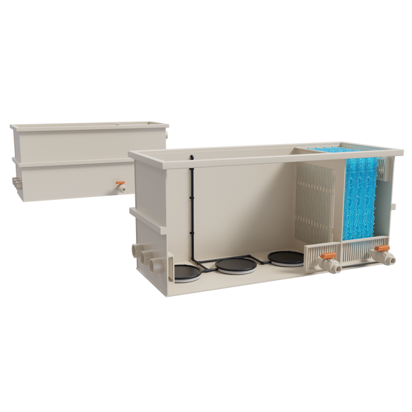 2-chamber biofilter for RAS - 1.5 m&sup3;