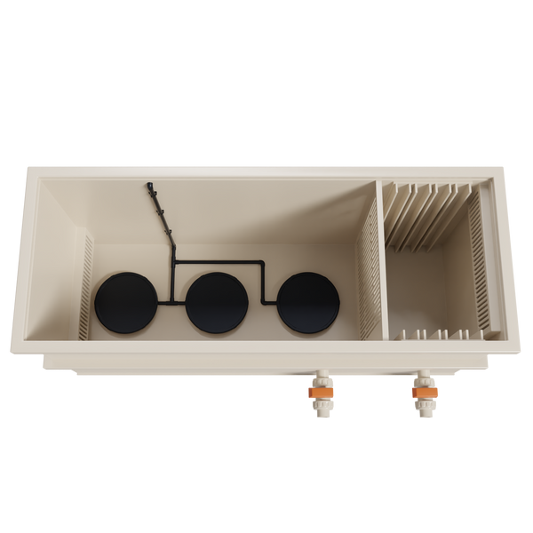 2-chamber biofilter for RAS - 1.5 m&sup3;