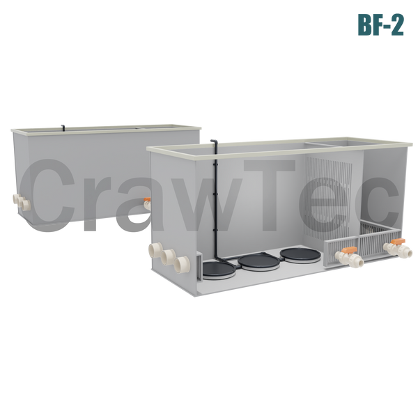Biofiltru pentru RAS cu 2 camere - 1,5 m&sup3; BF-2 foto