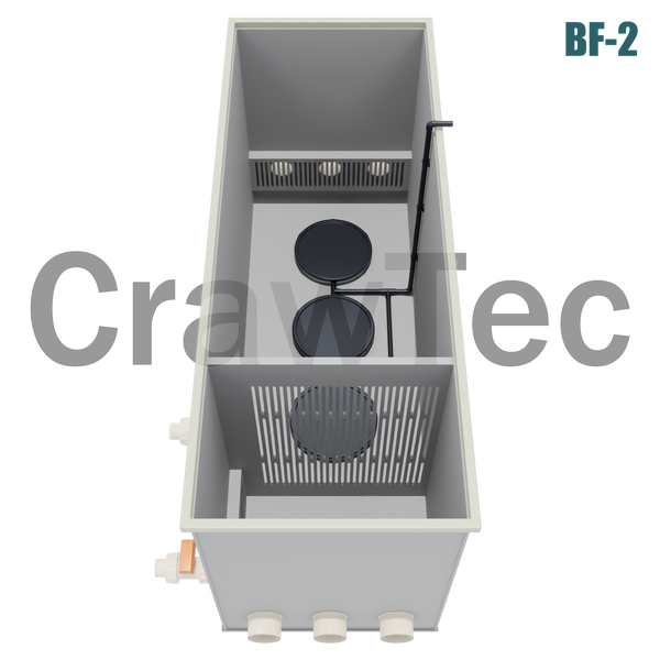 Biofiltru pentru RAS cu 2 camere - 1,5 m&sup3; BF-2 foto