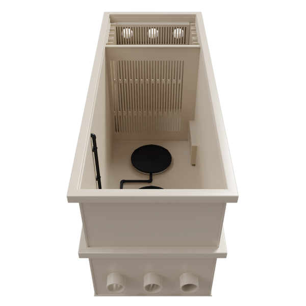 2-chamber biofilter for RAS - 1.5 m&sup3;
