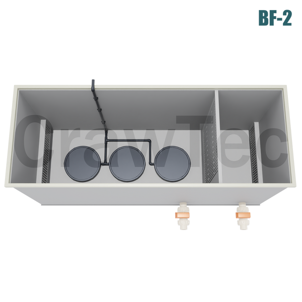 Biofiltru pentru RAS cu 2 camere - 1,5 m&sup3; BF-2 foto
