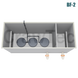 Biofiltru pentru RAS cu 2 camere - 1,5 m&sup3; BF-2 foto 5