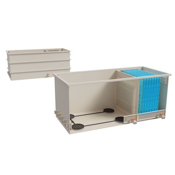 Biological filter for 5 m&sup3; for RAS and ponds