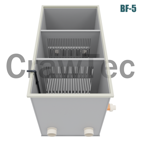 Filtr biologiczny CrawTec 3-komorowy - 1 m&sup3;