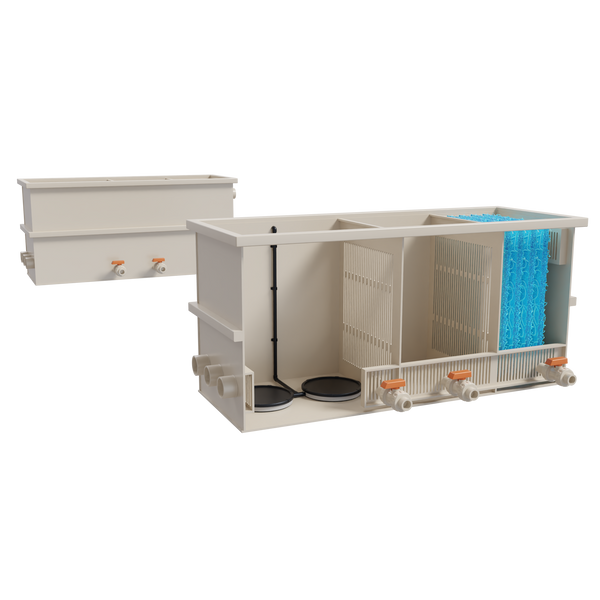 Биологический фильтр CrawTec 3-х камерный 1,5 м&sup3; BF-6 фото