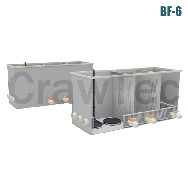 Биологический фильтр CrawTec 3-х камерный 1,5 м&sup3; BF-6 фото