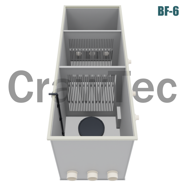 Биологический фильтр CrawTec 3-х камерный 1,5 м&sup3; BF-6 фото