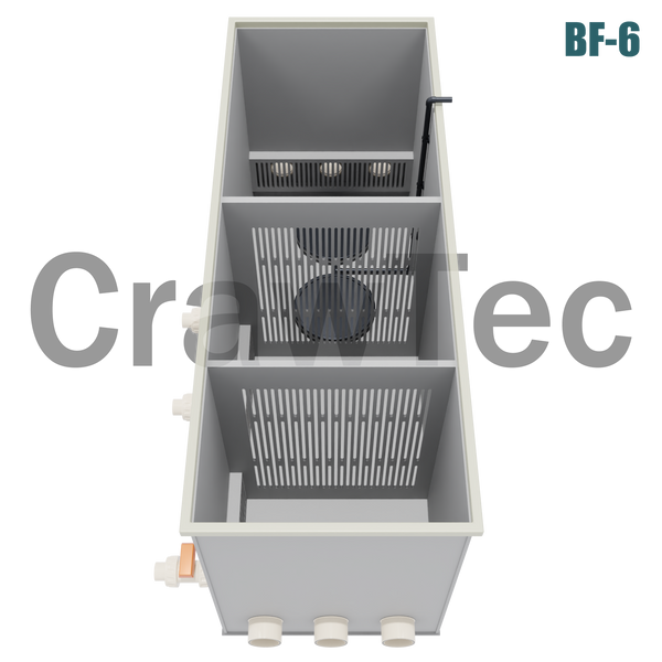 Биологический фильтр CrawTec 3-х камерный 1,5 м&sup3; BF-6 фото