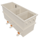 Биологический фильтр CrawTec 3-х камерный 1,5 м&sup3; BF-6 фото 1