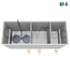 Биологический фильтр CrawTec 3-х камерный 1,5 м&sup3; BF-6 фото 5