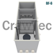 Биологический фильтр CrawTec 3-х камерный 1,5 м&sup3; BF-6 фото 3