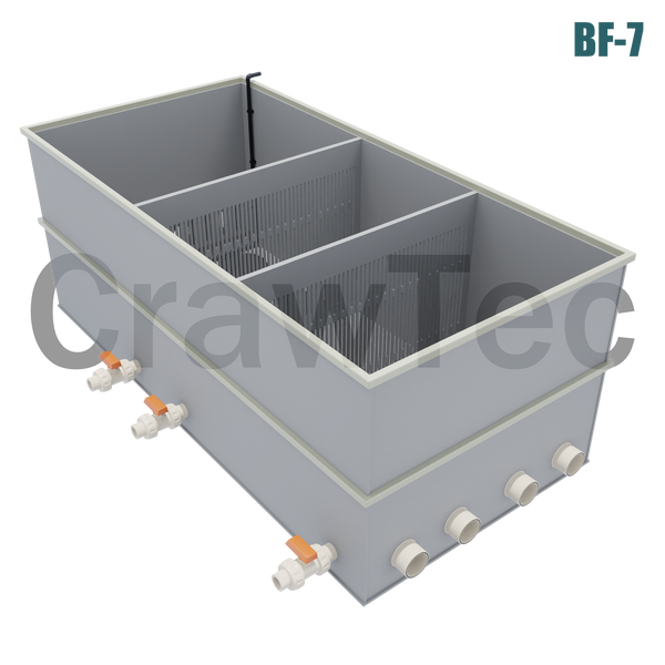 Biofiltr do oczek wodnych 3-komorowy 2,8 m&sup3;