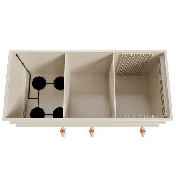 Filtru biologic de 5 m&sup3; pentru acvacultură RAS și iazuri BF-8 foto