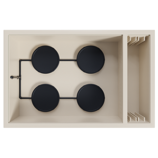 Biological filter 2-chamber 0.75 m&sup3;