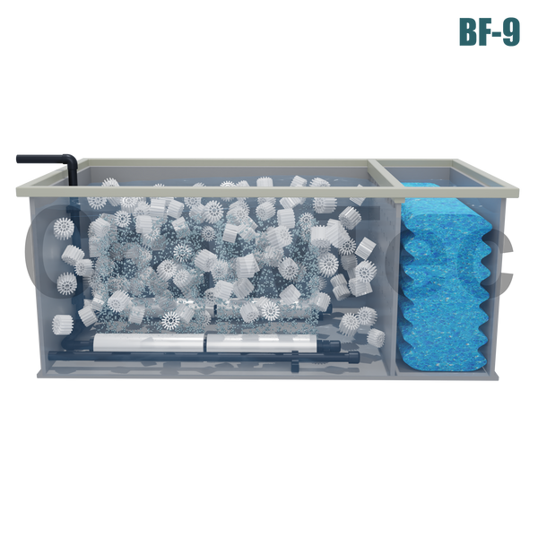 Biofiltr 2-komorowy 0,25 m&sup3;