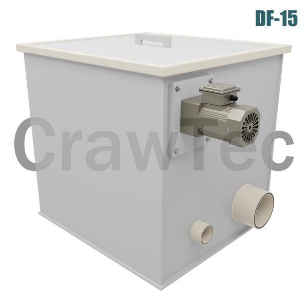 Drum filter for pond and RAS 10-15 m&sup3;