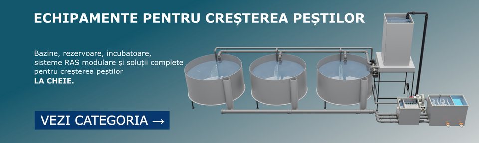 Echipamente pentru piscicultură