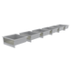 Trout hatchery for trout eggs with 6 boxes