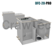 Kombinowany filtr bębnowy DFC-20-PRO (20 m&sup3;/h) z biofiltracją