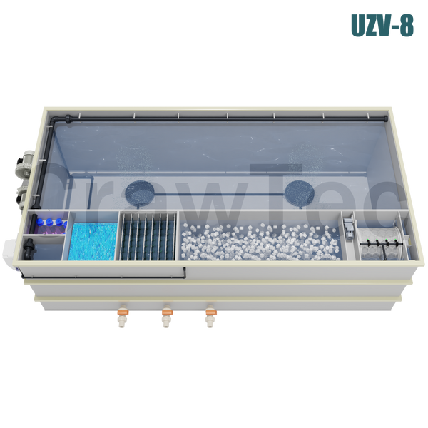 RAS module 9 m&sup3; for intensive fish farming