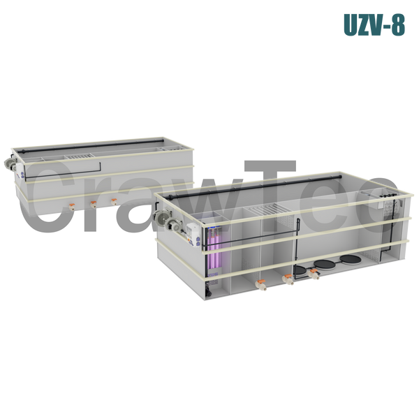 RAS module 9 m&sup3; for intensive fish farming