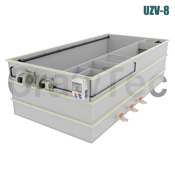 RAS module 9 m&sup3; for intensive fish farming
