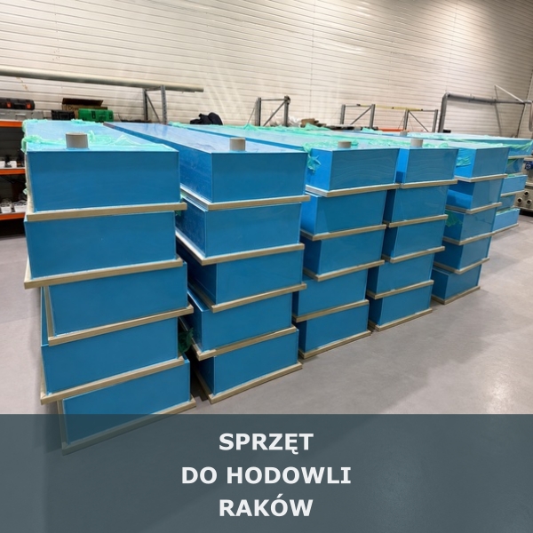 Sprzęt do hodowli raków
